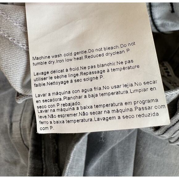 Hugo Straight Leg Jeans Size 33x32 Men’s Gray - Picture 5 of 11